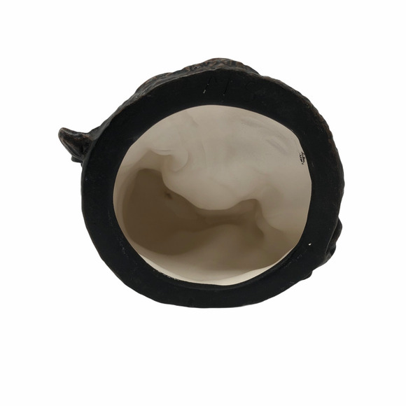 Vintage Porcelain Money Coin Gnome Figure Figurine Mystical Mythical Artist Sign - Picture 3 of 9